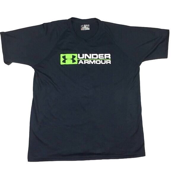 Under Armour Men’s Athletic Shirt Black Medium - Picture 1 of 3